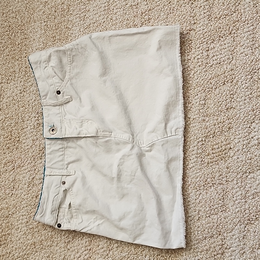 NWOT denim miniskirt AEO sz6
